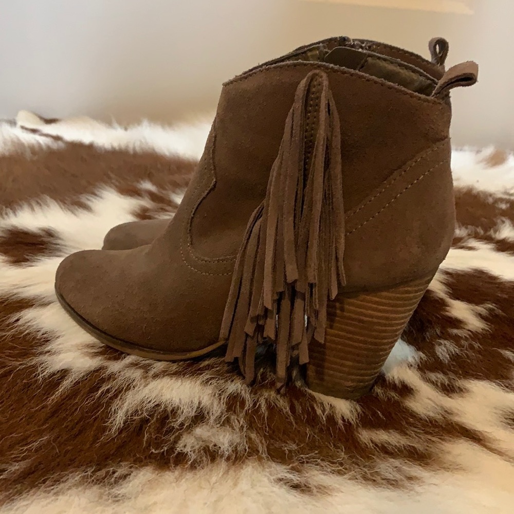 Steve Madden Fringe Bootie
